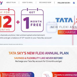 Tata Play HD Box -With 12 Months Pack Free -Tata Sky /Play New Connection 100% Cash Back Dhamaka Offer- End of Season