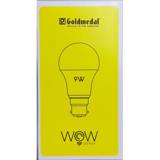 Gold Medal 9 W Standard B22 LED Bulb