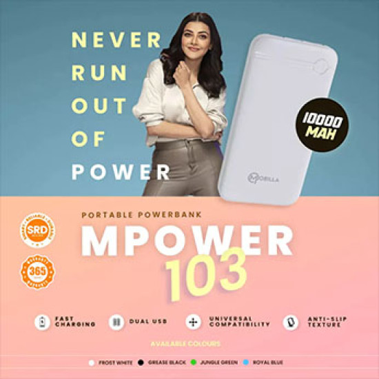 MPOWER 103 - BLACK 10000 mAh 